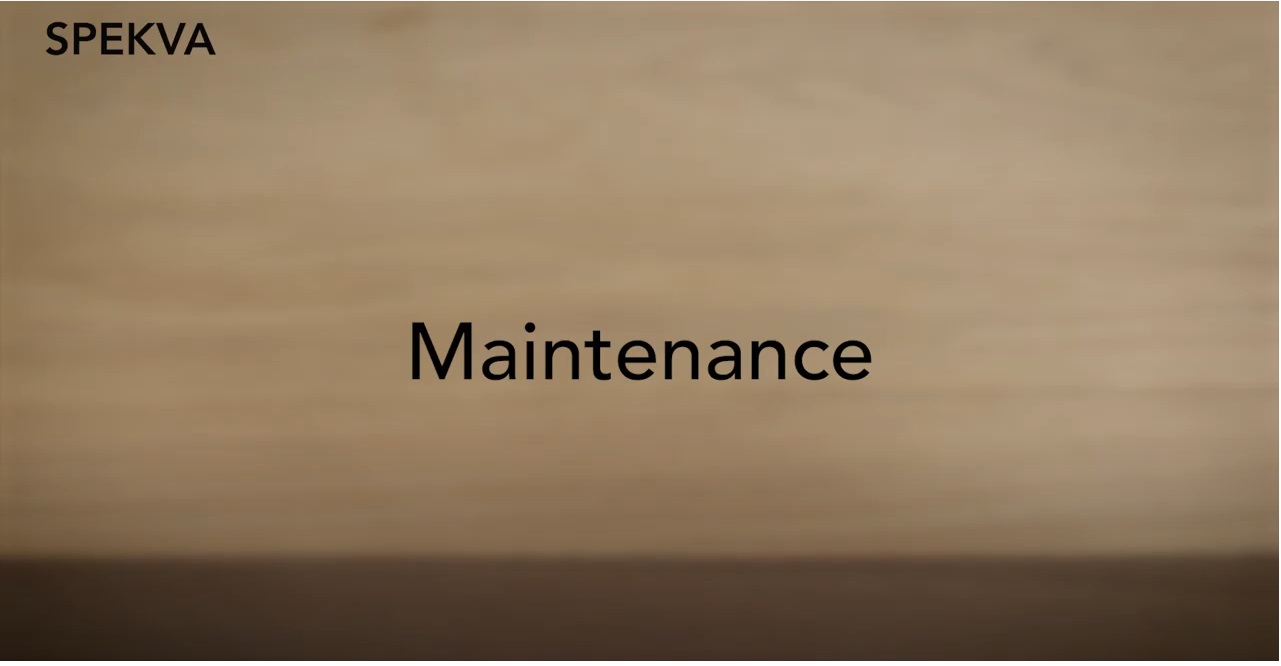 Maintenance wooden worktop